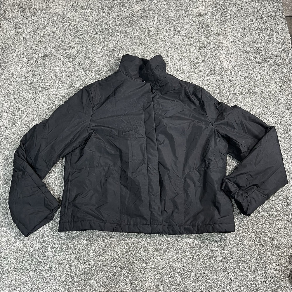 Gap Women’s Black Lightweight Full Zip Windbreaker Jacket Size M